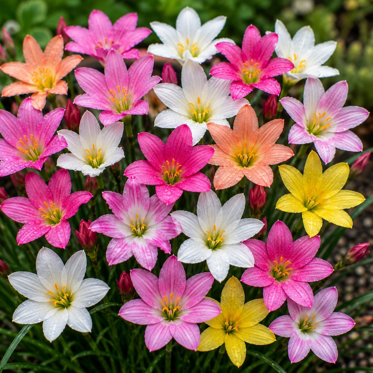 Rain Lily Mox Flowet Bulbs- Packof 5 Bulbs for Your Home Decor Indoor & Outdoor-image-33