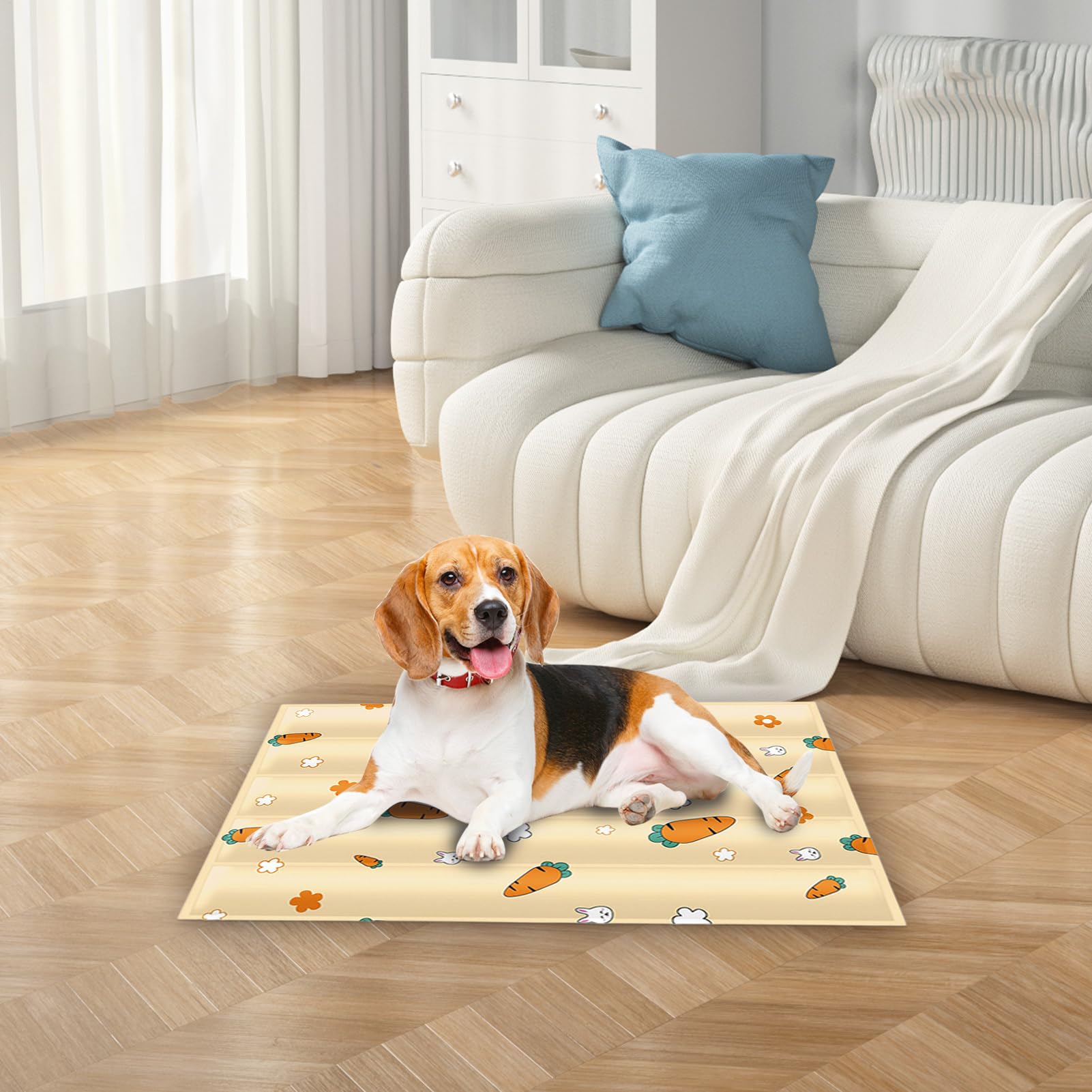 Tappetino Rinfrescante Per Cani Materassino Portatile, Cuscino Da | cuscinetto rinfrescante cuccioli Adatto A Interno Ed Esterno, Gabbia, Cuccia, E Divano