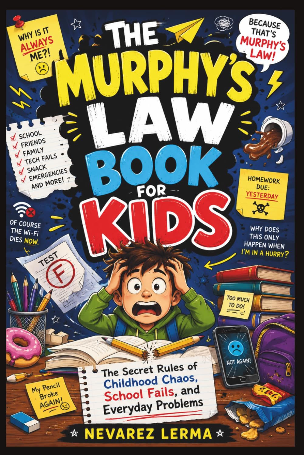 THE MURPHY’S LAW BOOK FOR KIDS: The Secret Rules of Childhood Chaos, School Fails, and Everyday Problems