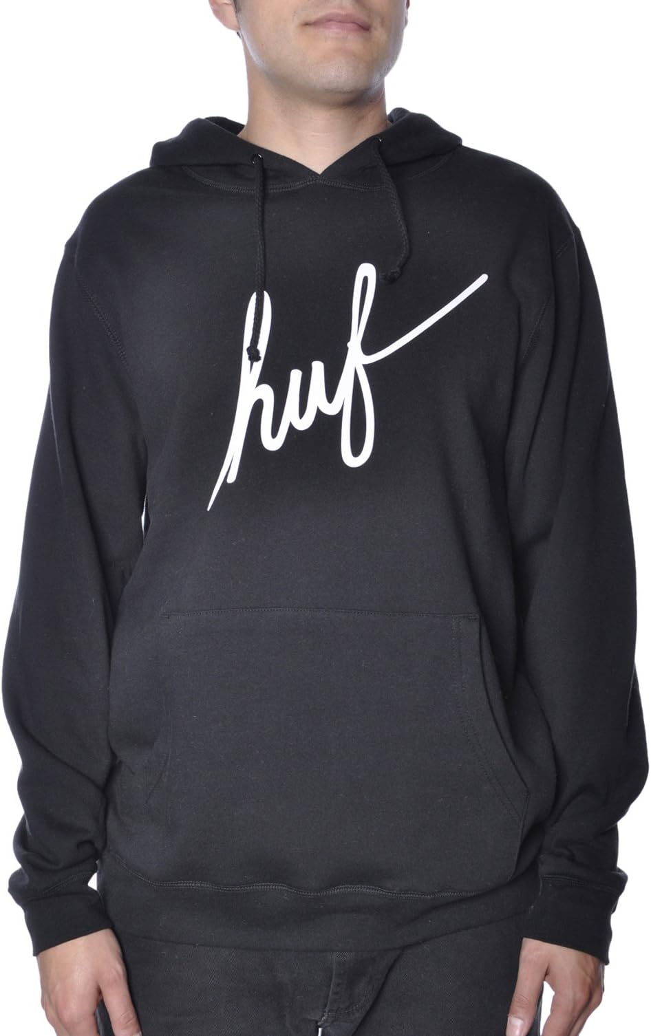 HUF Men's Demi Script Pullover Hoodie