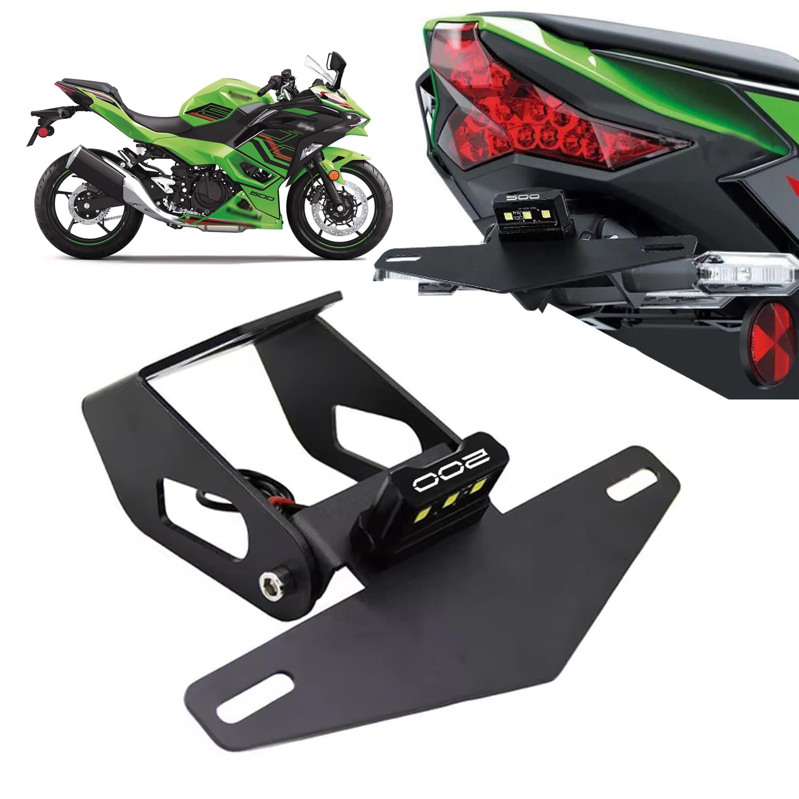 Amazon.com: For Ninja 500 SE KRT ABS Z500 2025 2024 Accessories
