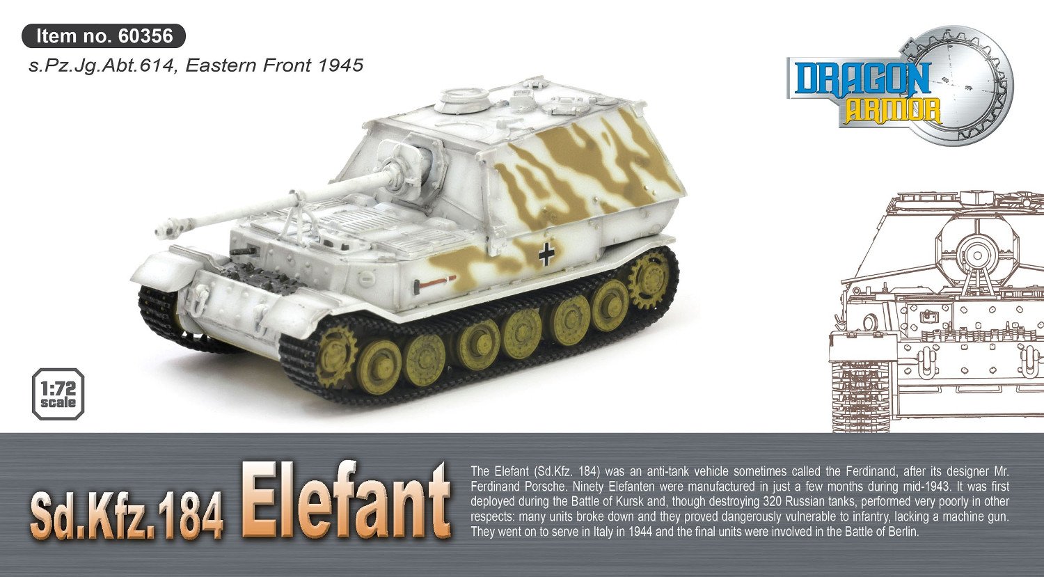 Amazon | ドラゴンアーマー 1/72 第二次世界大戦 ドイツ軍 Sd.Kfz.184  