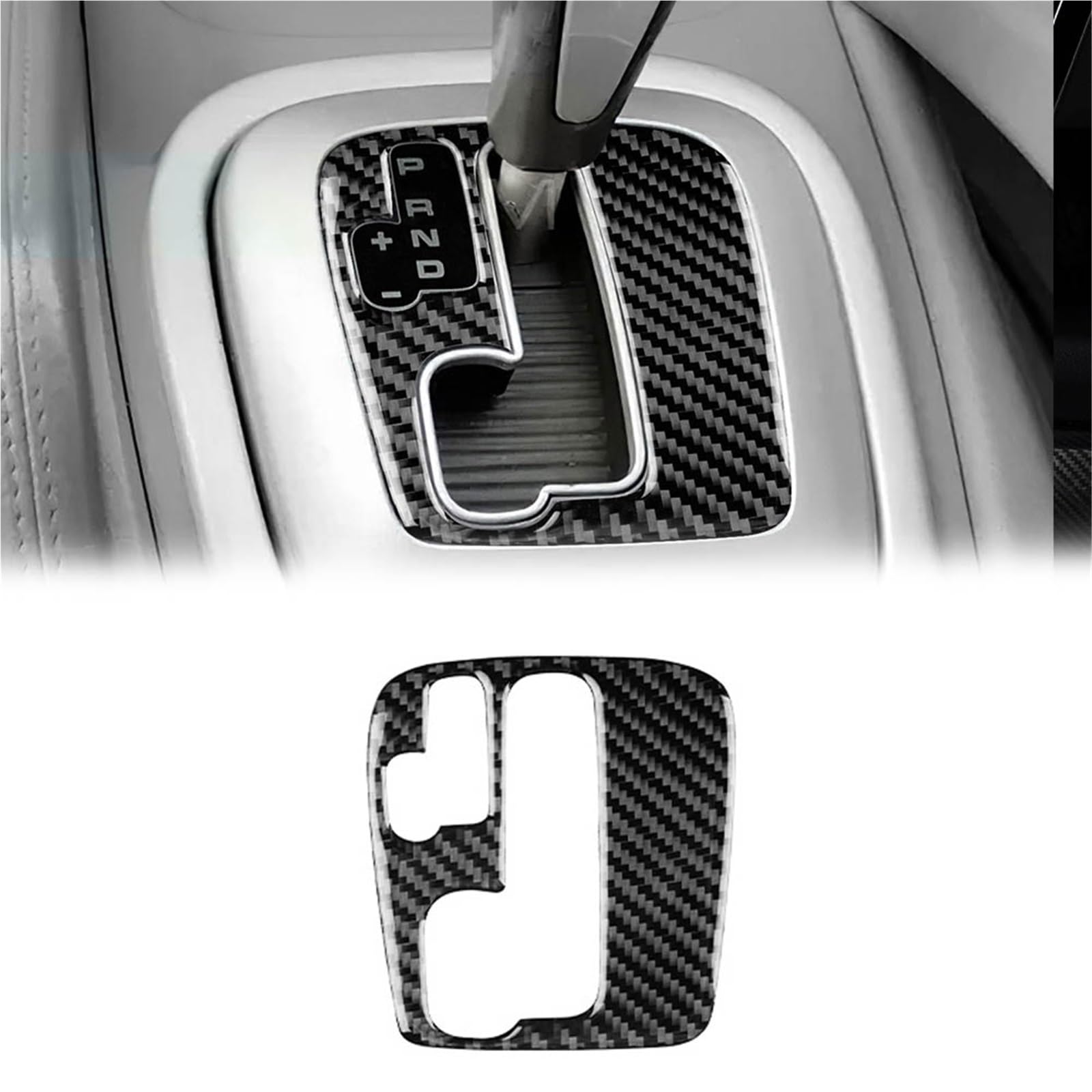Interior Decoration for Porsche Cayenne 2003-2010 Carbon Fiber Sticker Car Automatic Gear Interior Trim Accessories