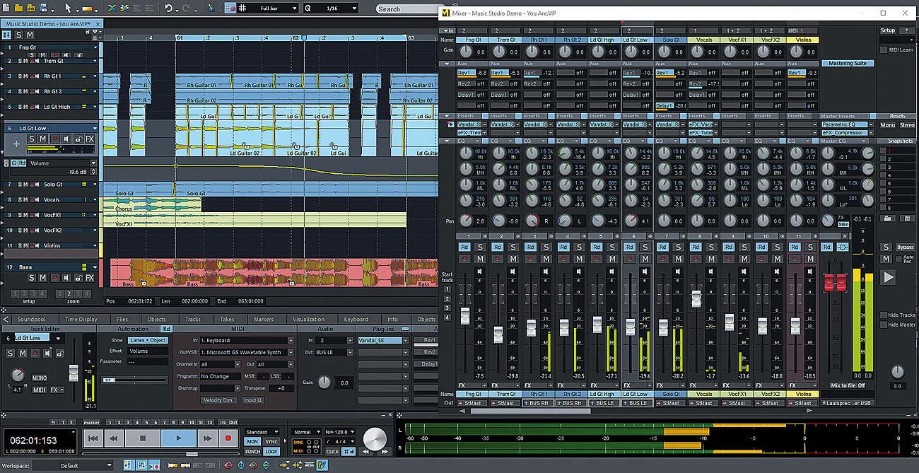 MAGIX Samplitude Music Studio 2022
