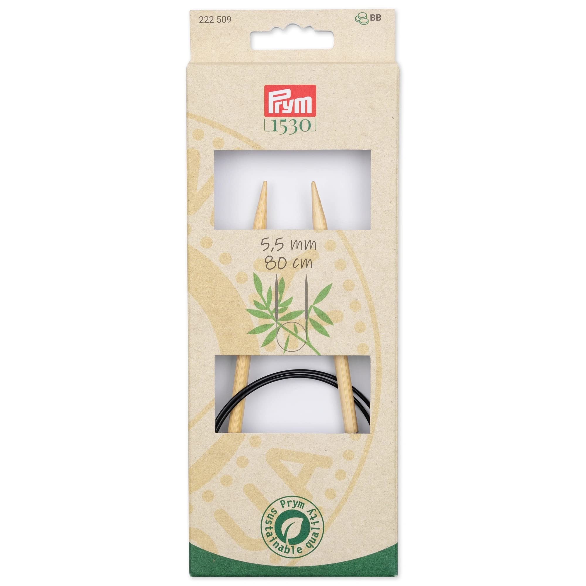 Prym Bamboo Needle, Natural, One Size
