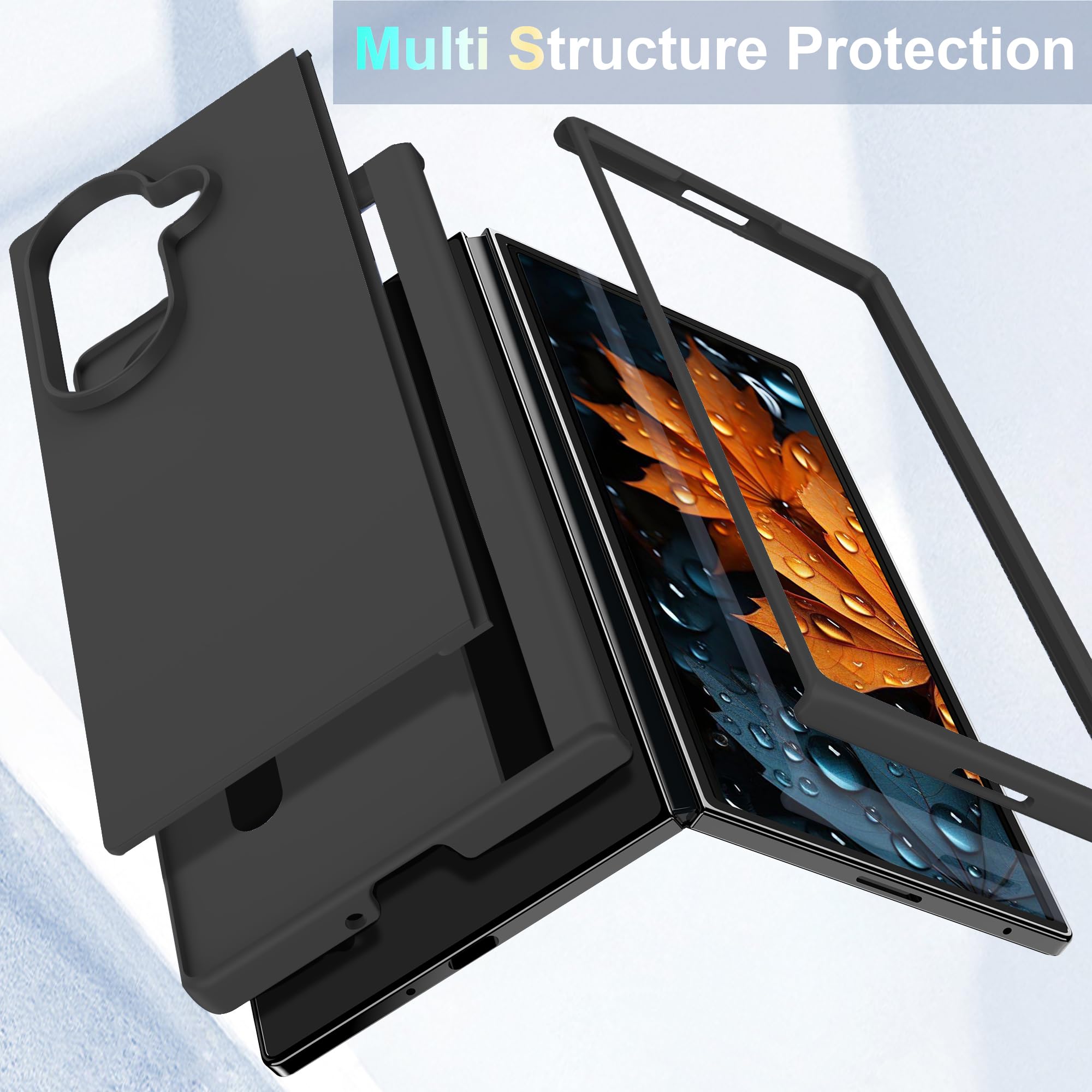 Samsung Galaxy Z Fold 7 512GB 本体＋ケース他 Amazon.com: Suttkue for Samsung Galaxy Z Fold 7 Case with Holder