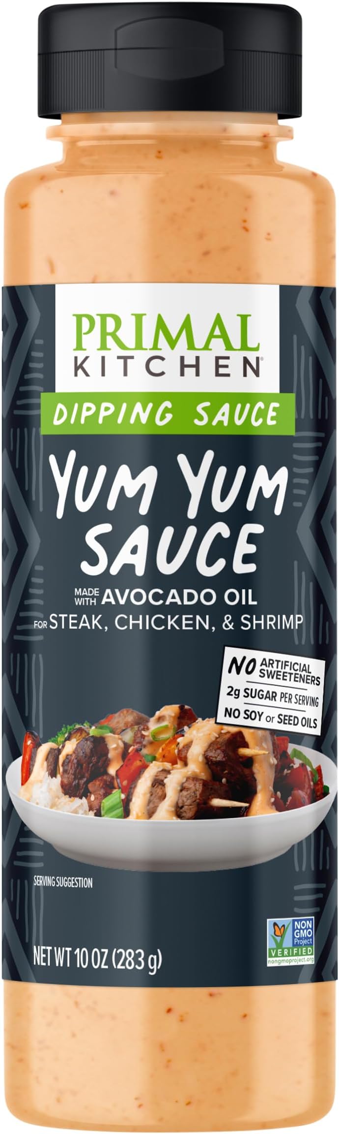 Primal Kitchen Yum Yum Sauce - 6 x 10 oz - Creamy, Tangy Dip & Spread