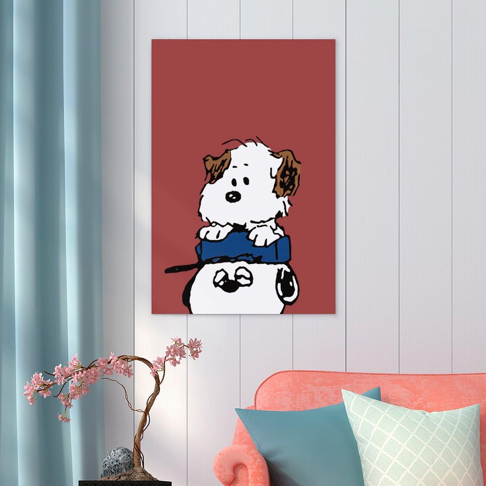 アメリカ 壁飾り スヌーピー 立体アート アメリカ 壁飾り 2枚セット ライナス＆スヌーピーの立体アート