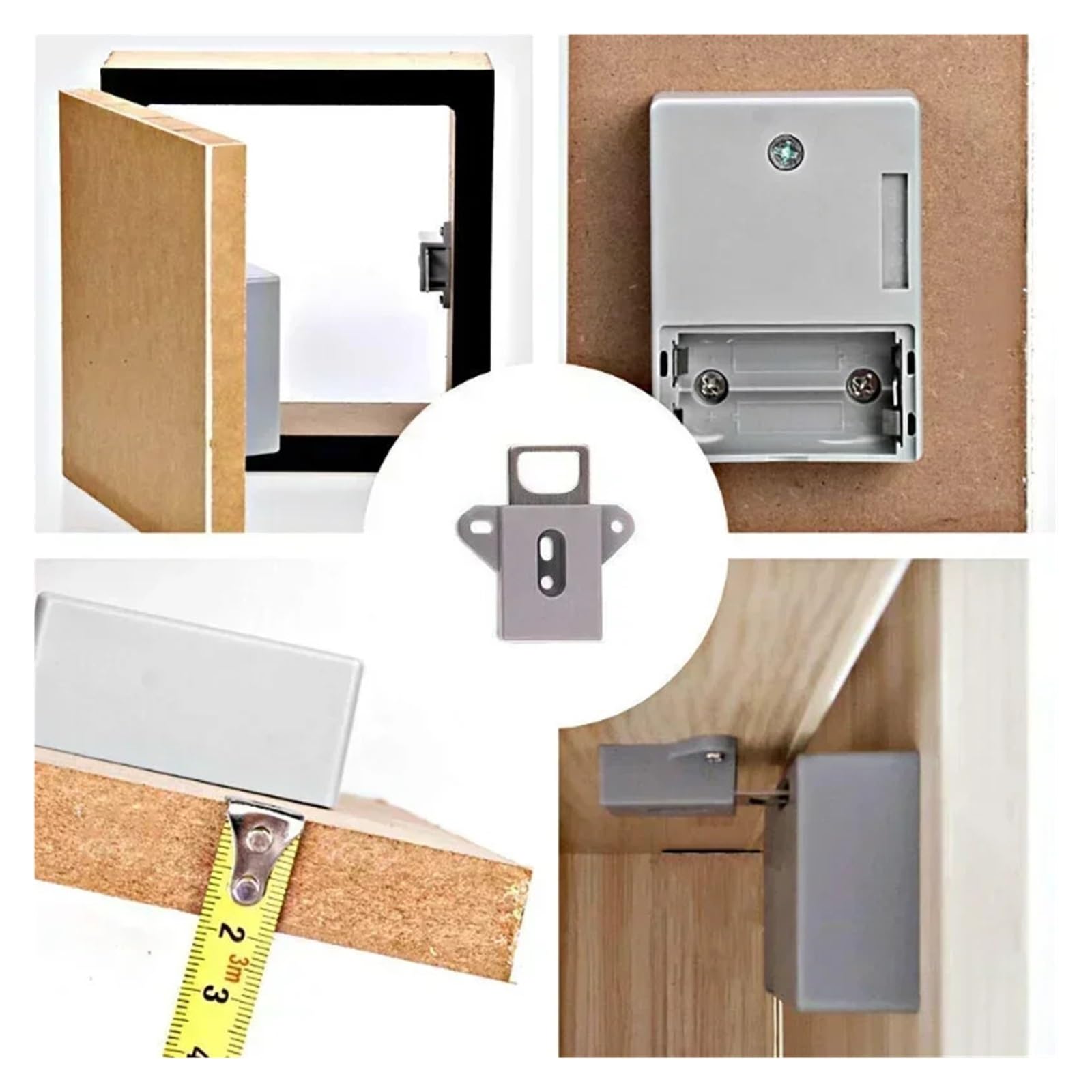 1 sztuk/5 sztuk niewidoczny zamek do szafki czujnik RFID inteligentne bezpieczeństwo szuflady Keyless zamki do szafek na dokumenty urządzenie zabezpieczające przed kradzieżą zamek do drzwi(1 Pcs)