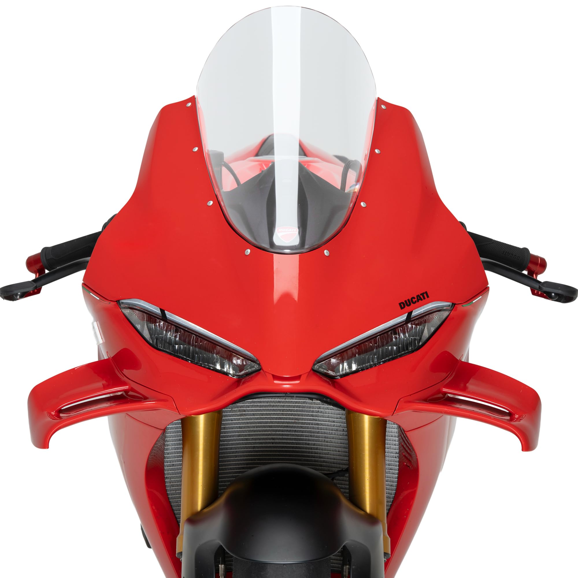 Cupolino Parabrezza Plexiglass JD9 Racer TRASPARENTE COMPATIBILE CON DUCATI PANIGALE V4, V4S, V4R 2025-2026