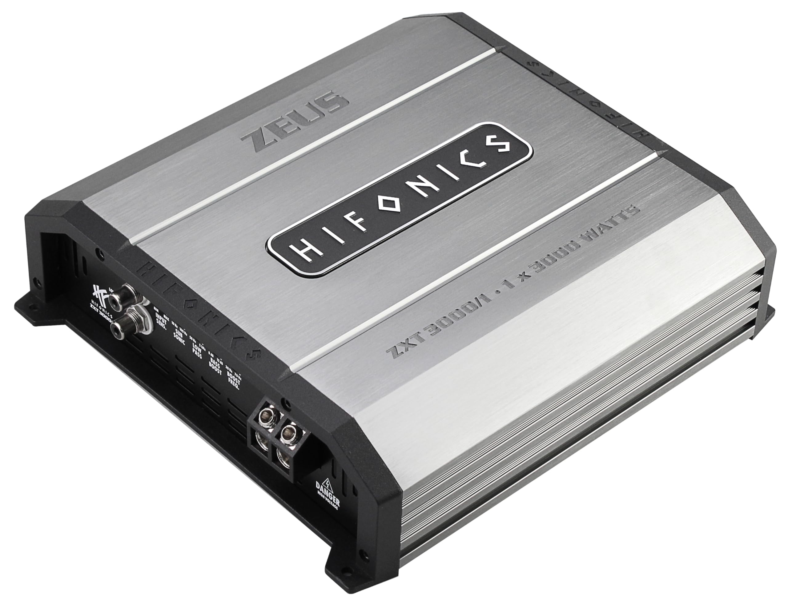 Hifonics ZXT3000/1 | Ultra Class D Mono Verstärker Monoblock mit 1 x 3300 Watt/RMS | ZEUS EXTREME SERIE