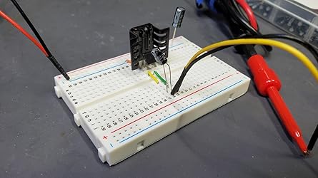 Amazon.com: ELEGOO 2PCS 830 Point & 2PCS 400 Point Breadboard Kit ...