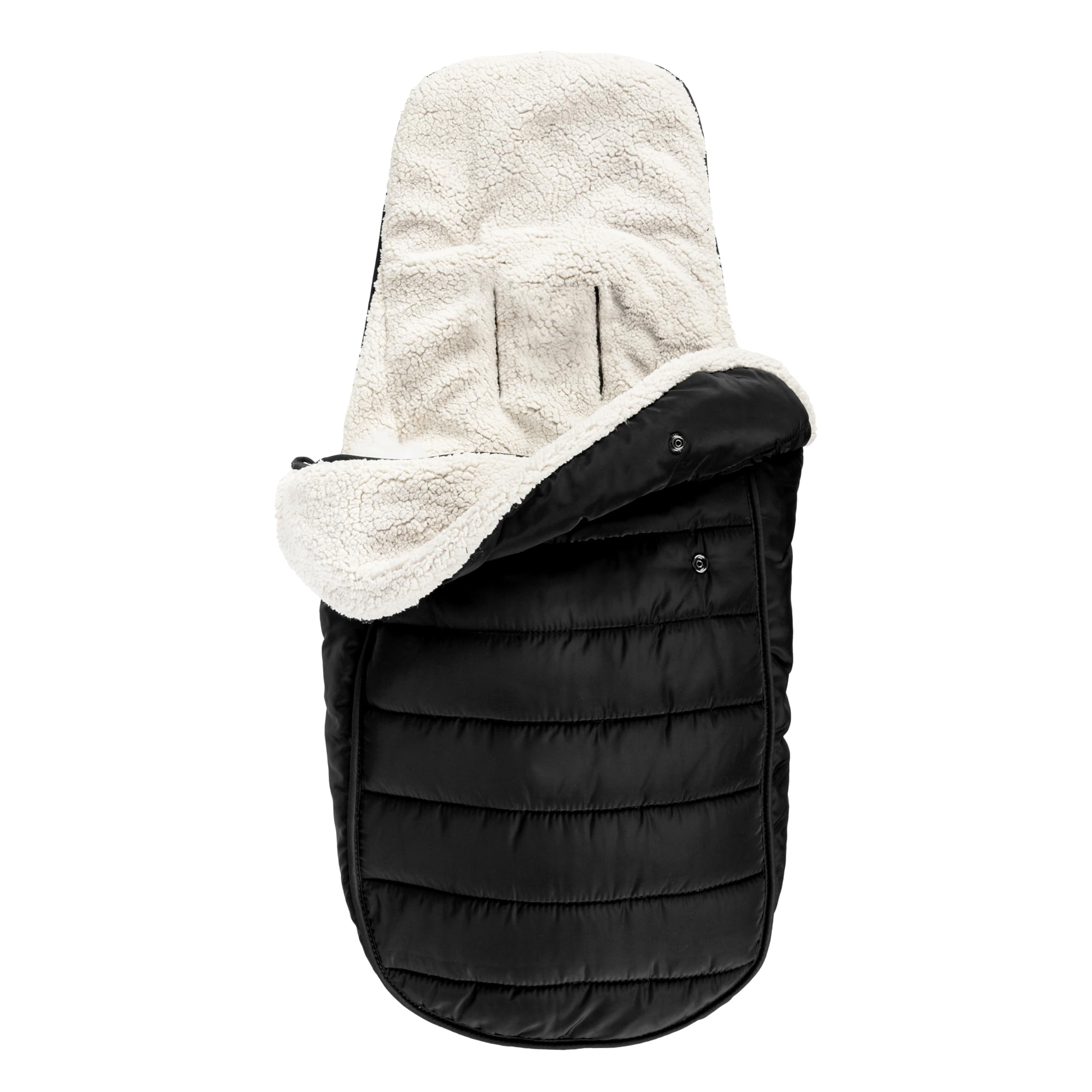Tinéo - Chancelière Bébé - Chaud - Hiver - Sherpa - Déperlante - Universelle - 6/18 mois
