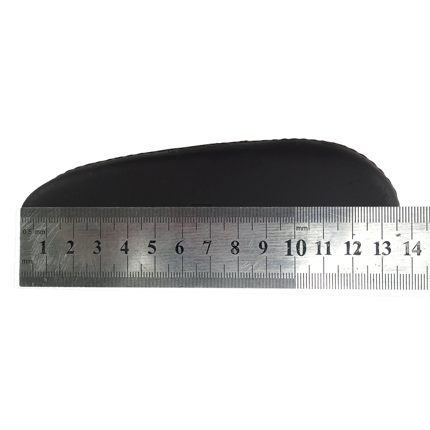 TOURBON Resbalón protector del hombro de la extensión del culote del cuero del vintage en la almohadilla del retro