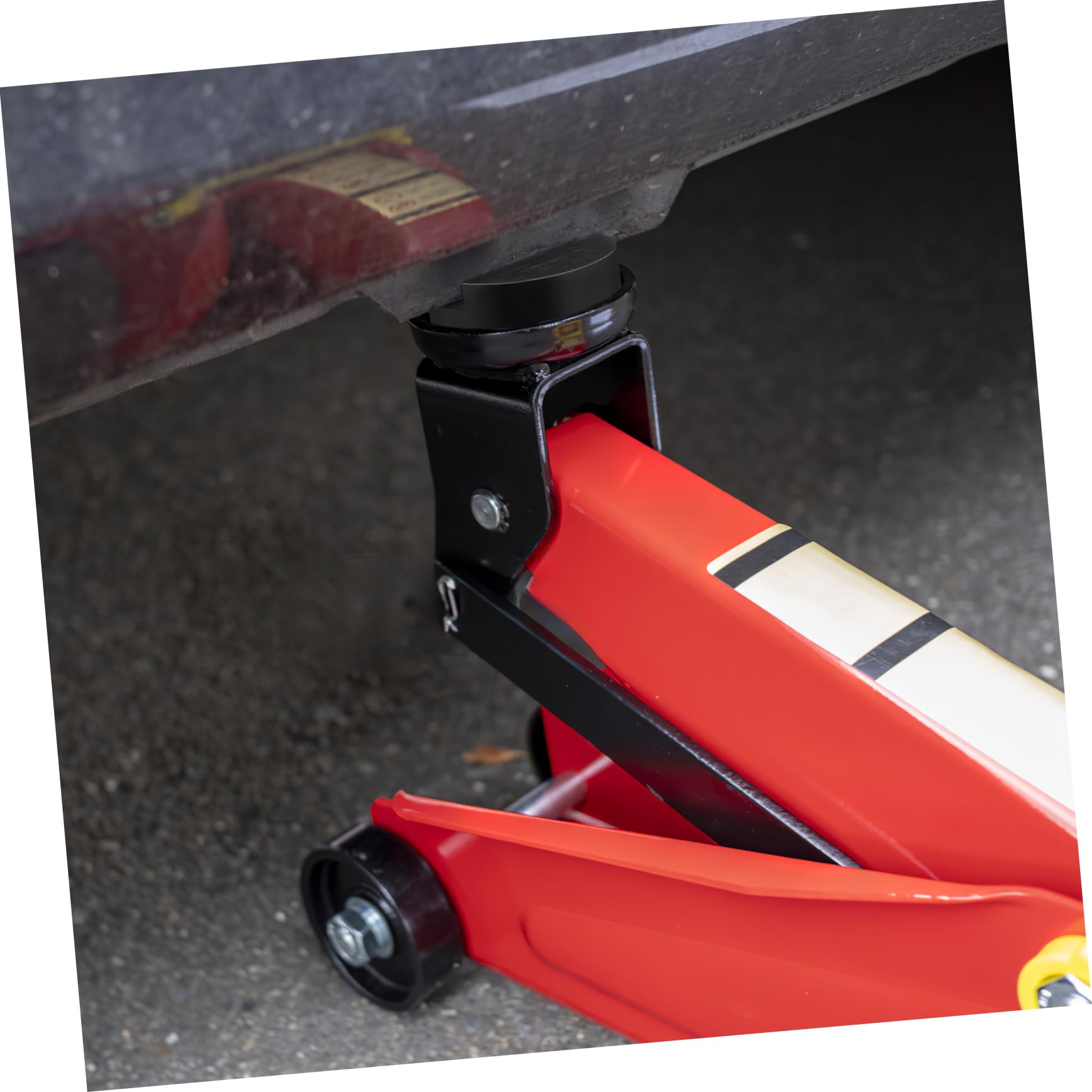 TOPBATHY 3 Set Blocco Di Gomma Veicolo Jack Pad Cavalletto Gomme Cuscinetto Del Martinetto Del Carrello Tampone Di Saldatura Per Presa Per Cric Per Auto Gomma Da Cancellare Nero 4 Pezzi * 3