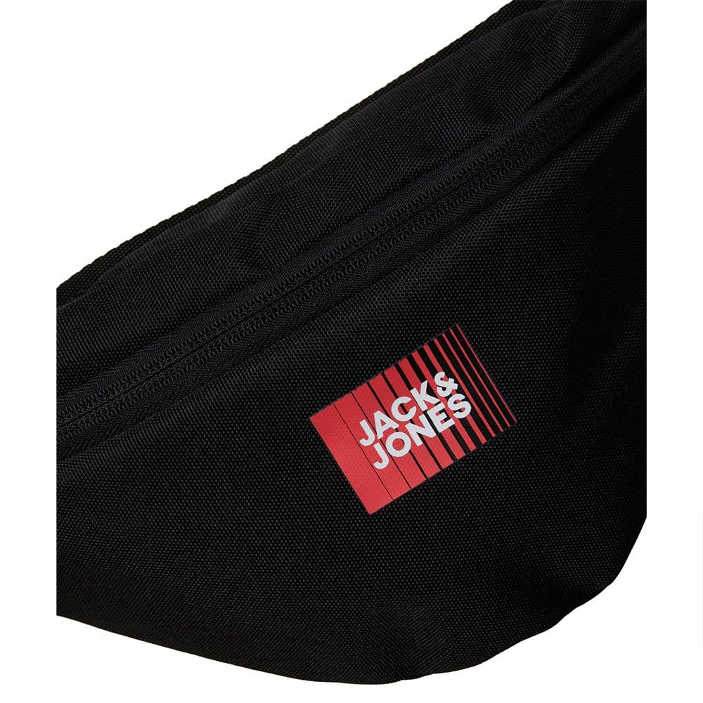 JACK & JONES Męska swobodna, czarna, Tek Beden, Czarny, Tek Beden, codzienny