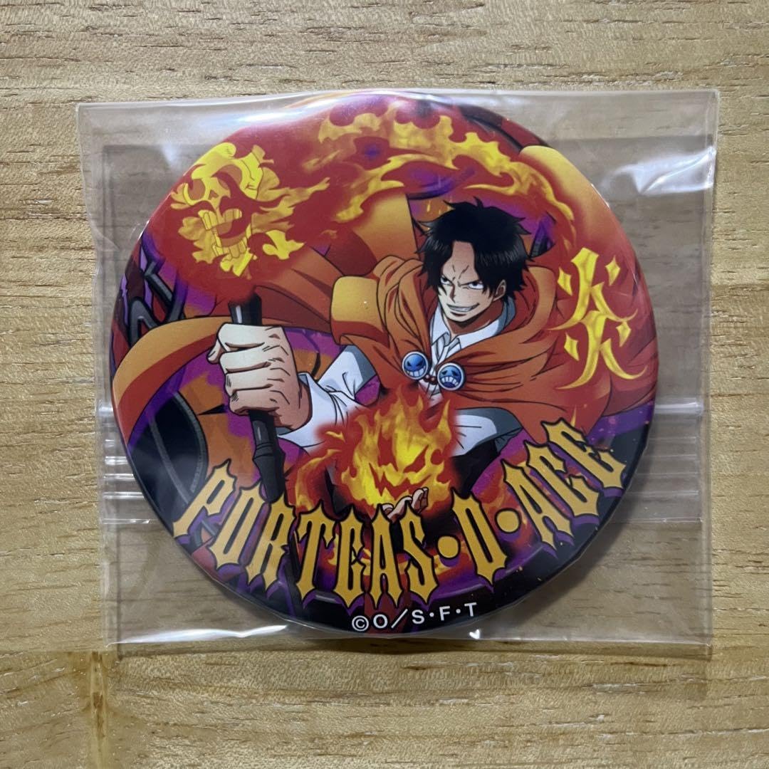 ワンピース ポートガス・D・エース 輩缶バッジ ハロウィン ワンピース