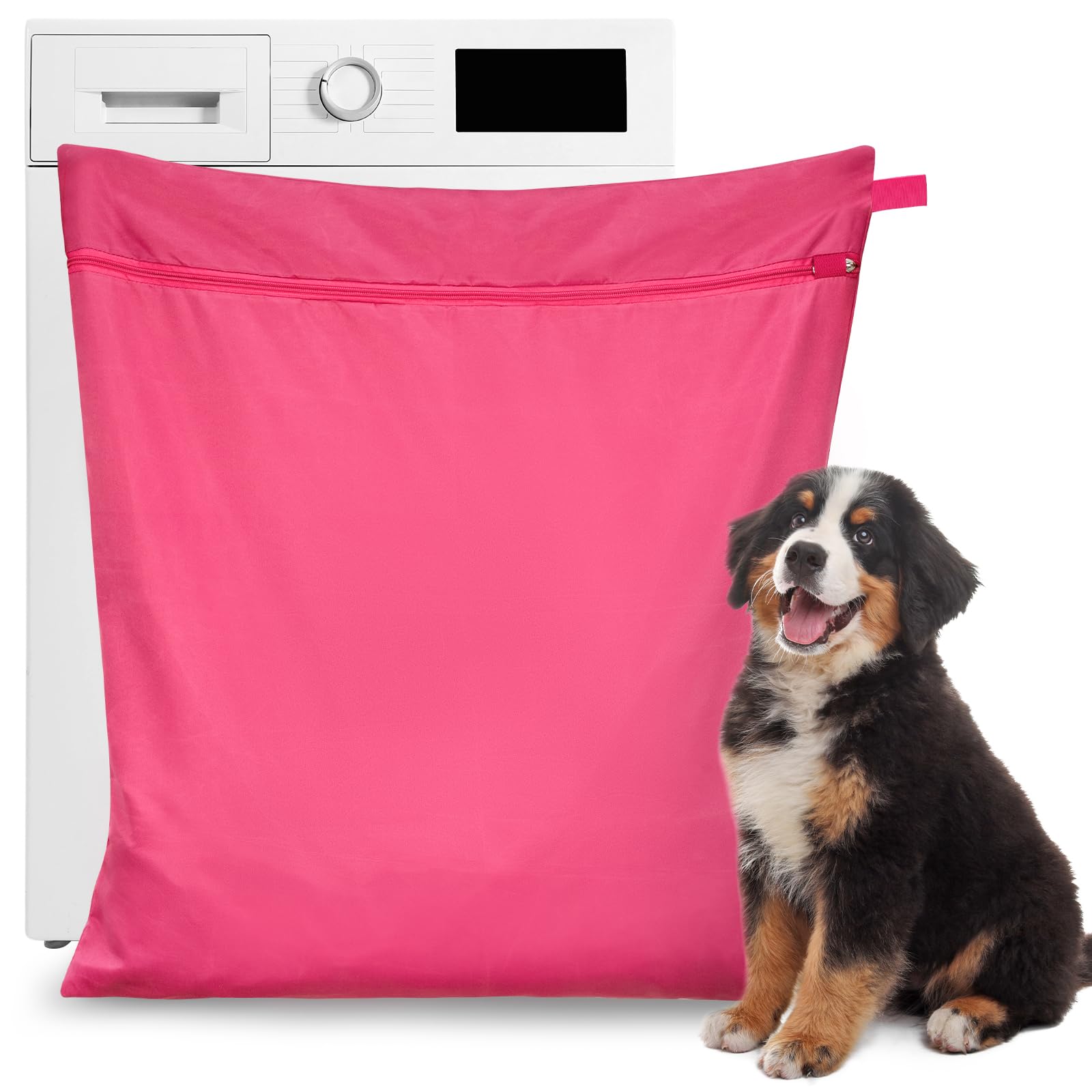 Ancable 70x80cm Pet Laundry Bag for Washing Machine 1Pcs