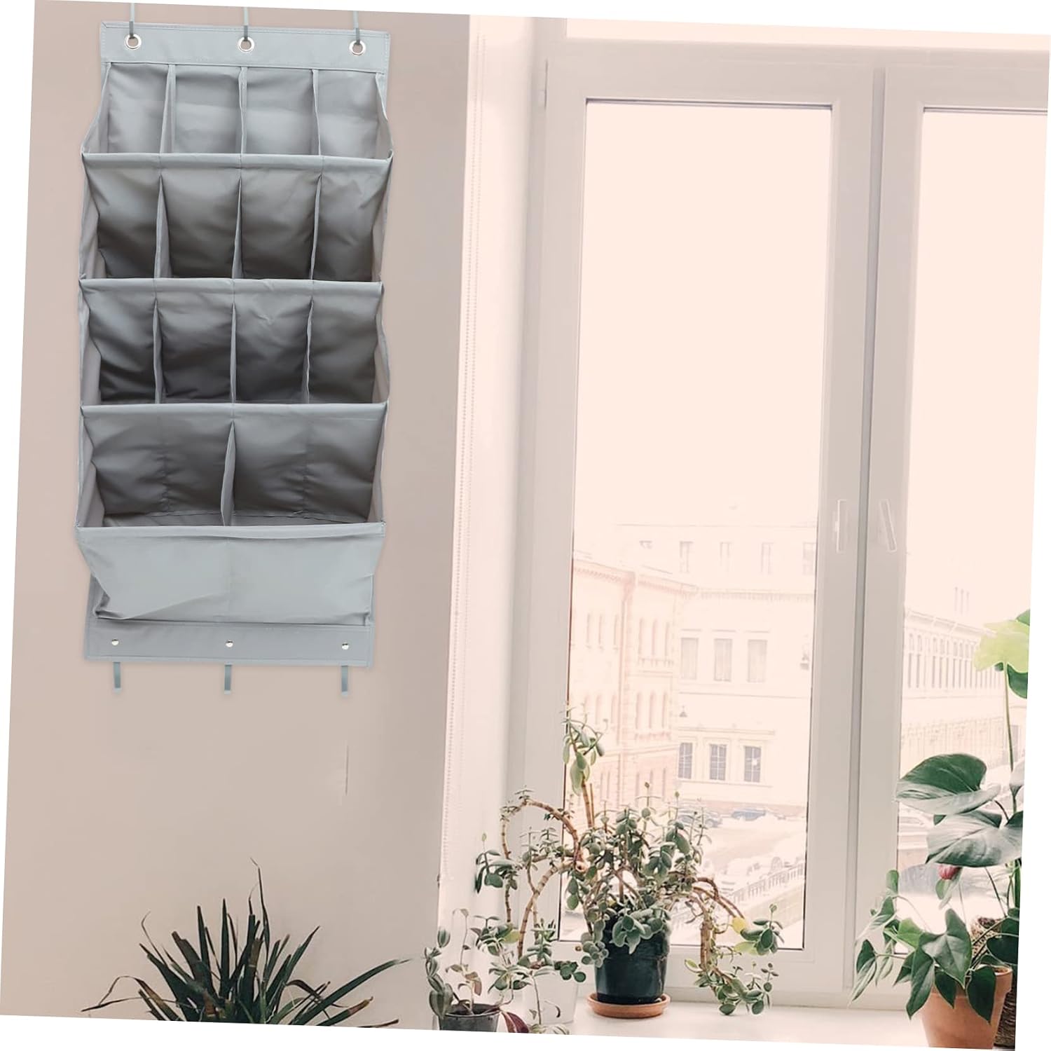 Hanging Bag for Dormitory over The Door Storage Bag Easy Install Hooks