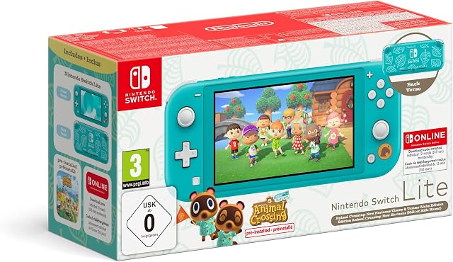 Nintendo Switch Lite Animal Crossing Aloha Edition