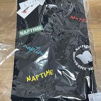naptime クロップト刺繍Tシャツ　ブラック 新品未使用】Naptime クロップド刺繍Tシャツ Nissy ナップタイム