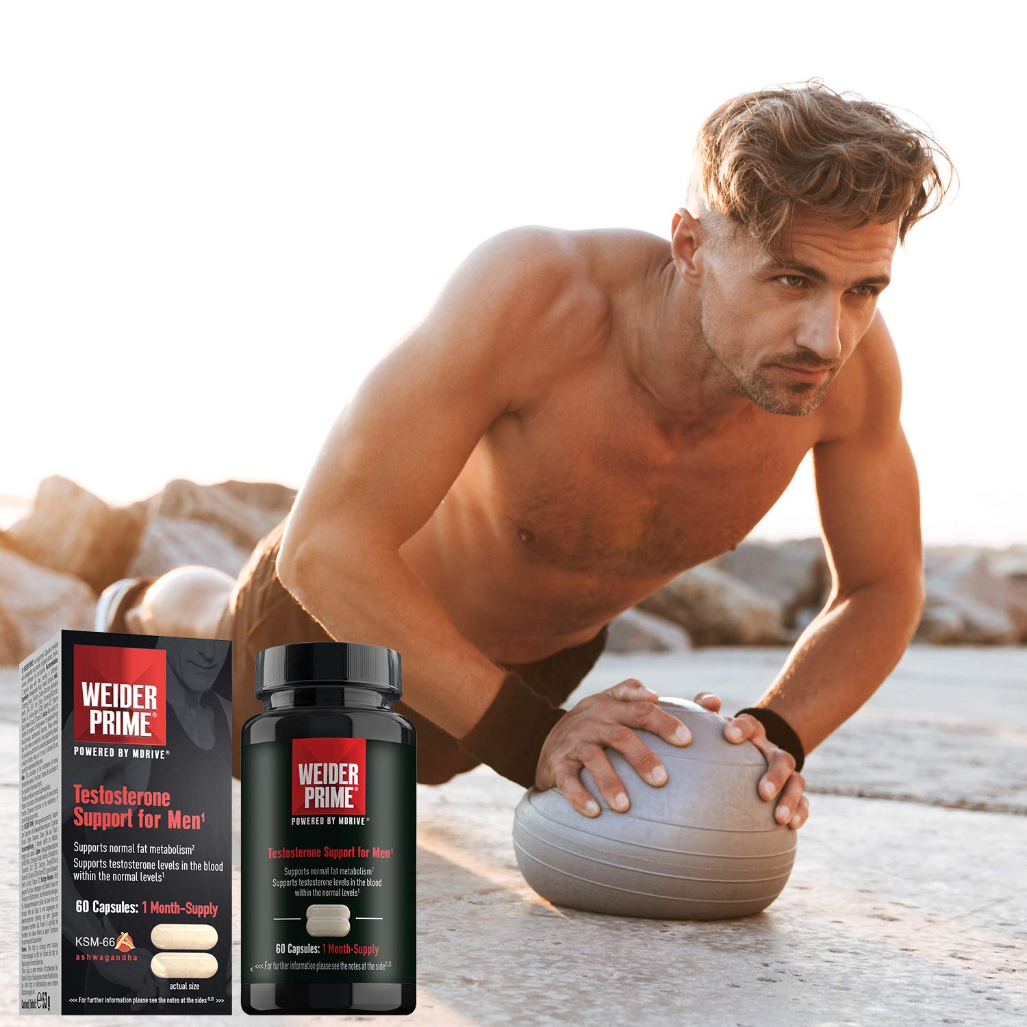 WEIDER Prime Testosterona Hombre kapsułki 60 kaps.