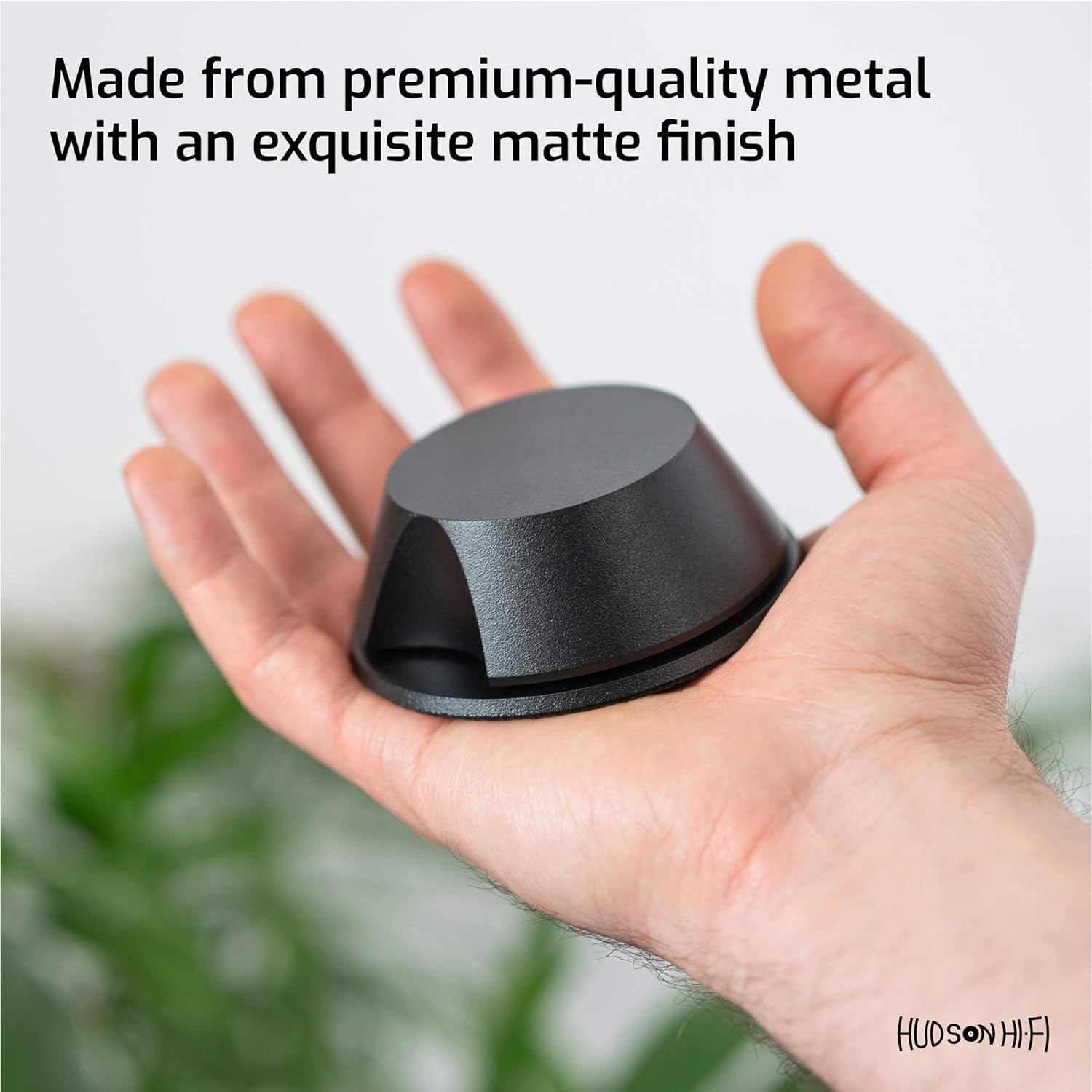 Buу 1 gеt 1 Hudson Hi-Fi SpaceBen Record Weight Stabilizer with Protective Leather Pad - 8-Ounce Vinyl Turntable Weight - Durable & Stylish LP Stabilizer - Fits on Any Turntable - Black Matte