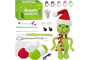 Christmas Crochet Kit for Beginners: Dive into the Festive Spirit with this Joyous Kit