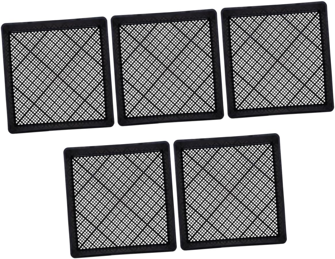 5pcs Plant Germination Trays for Succulent and Vegetable Durable Material Nursery Sowing Trays for Indoor and Outdoor Gardening