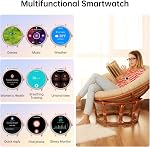 Smart Watch for Women Men(Answer/Make Calls), Fitness Tracker Built-in AI Voice, 1.27" HD Smartwatch with Heart Rate/Sleep/Step/SpO2 Monitor, 100+ Sports Modes, IP68 Waterproof Watch for Android iOS