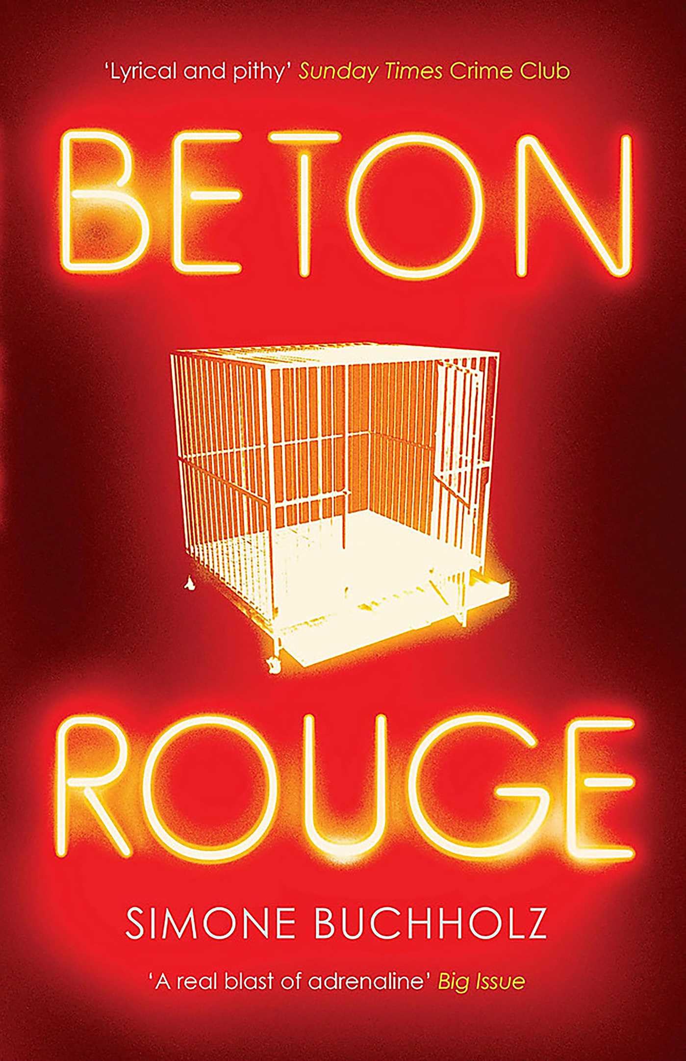 Beton Rouge by Simone Buchholz PAPERBACK 9781912374595
