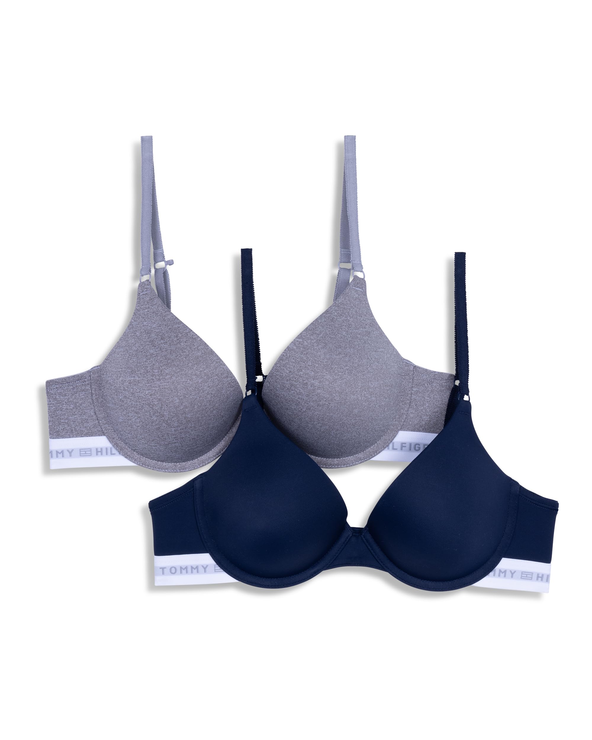 Womens Microfiber Push Up Bra 2-Pack