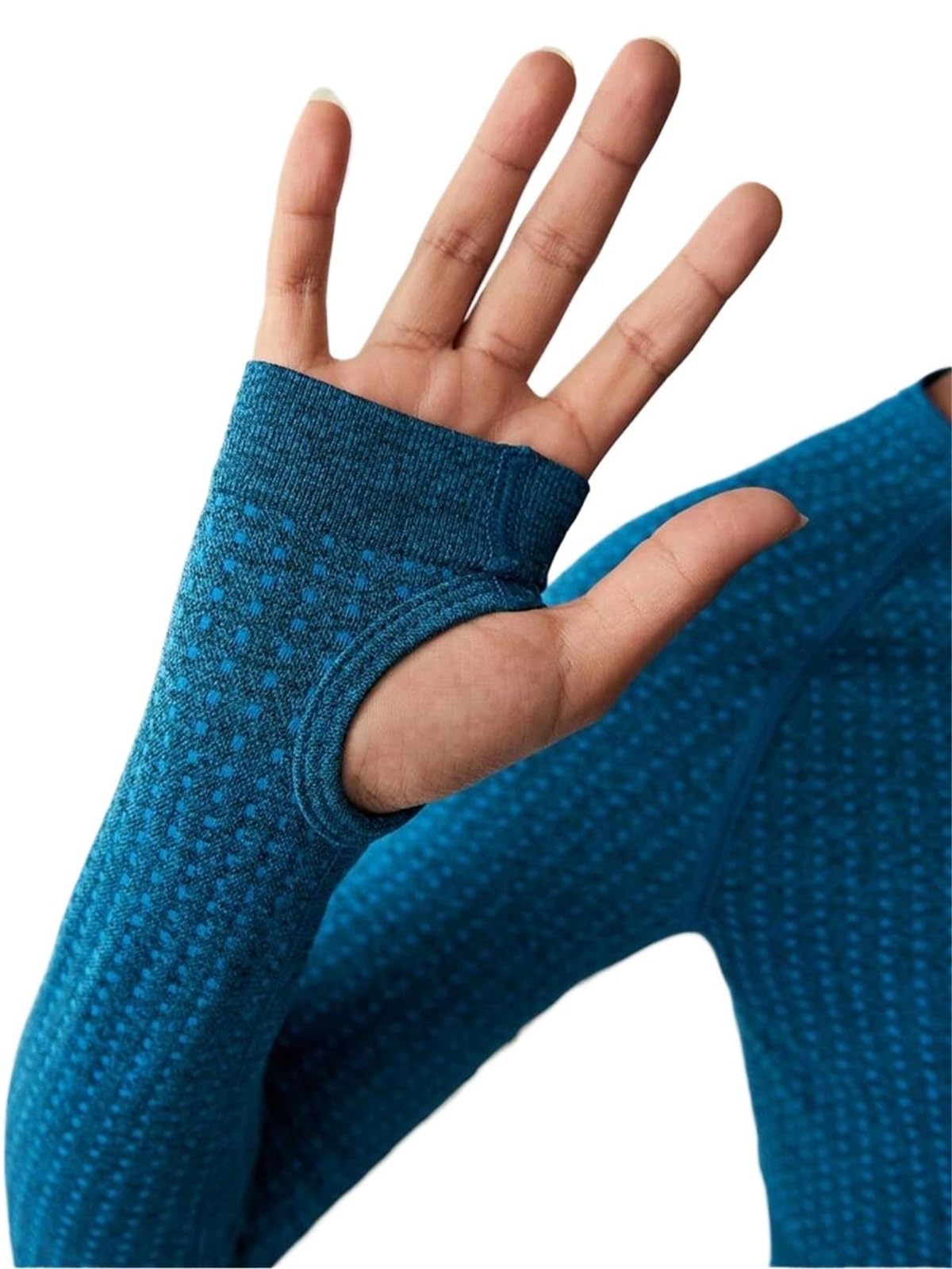 Conjunto Deportivo Niña Conjunto de Pantalones Deportivos de Manga Larga for niña, cómodos y a la Moda, sin Costuras, Azul Oscuro, Hilo Oscuro, Cuatro Estaciones(7T)