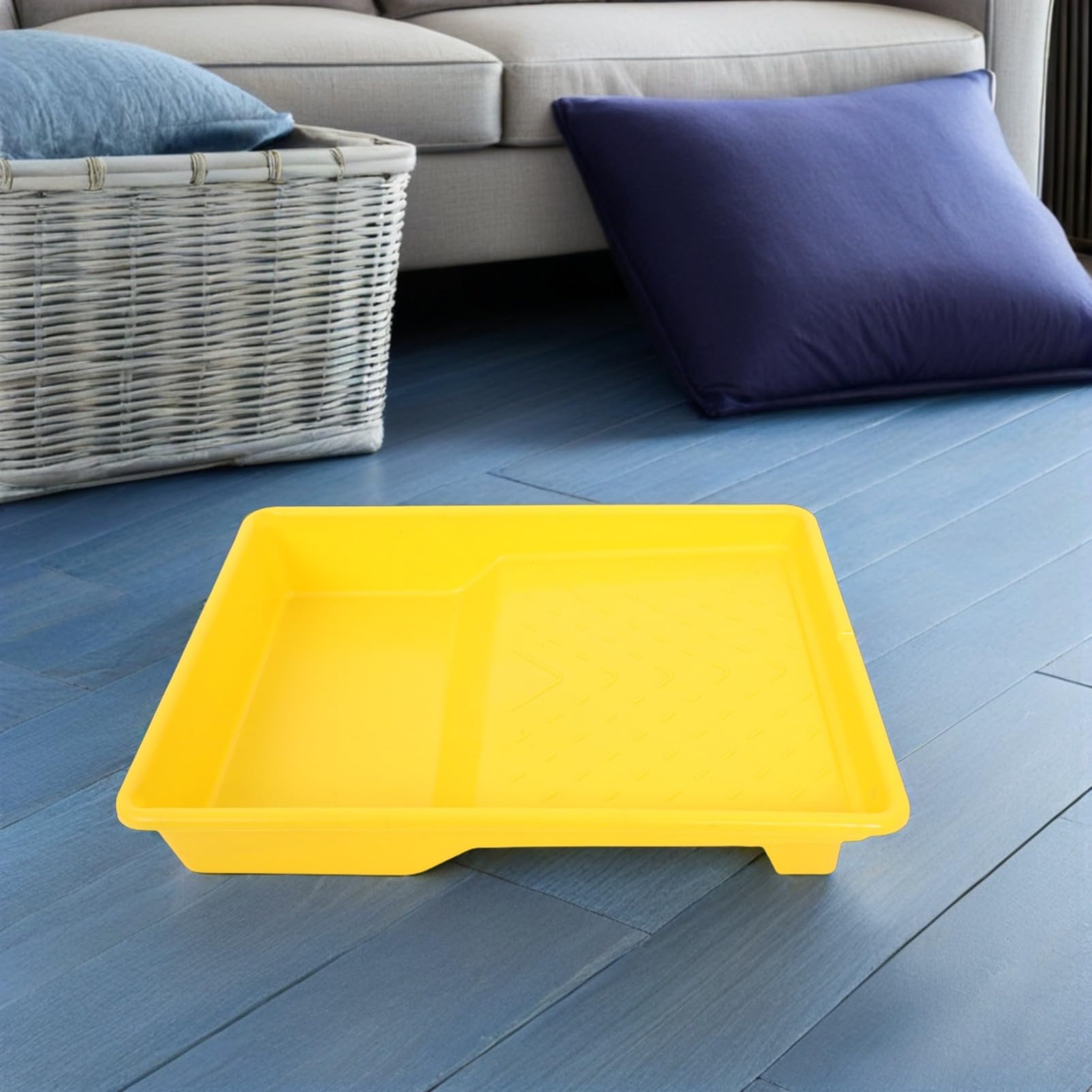 5 Szt. Częściowy Wielokrotnego Użytku Tacek Do Plastikowe Tace Do Wałków Malarskich Stabilne i Mieszania Kolorów i Prac DIY