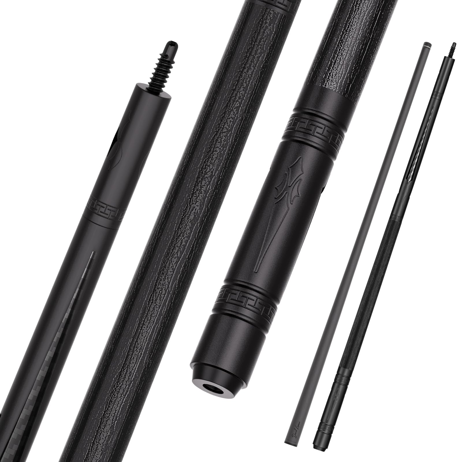 DAVID LOMAN 2 Pool Cue - 100% Carbon Fiber Billiard cue. David Tip