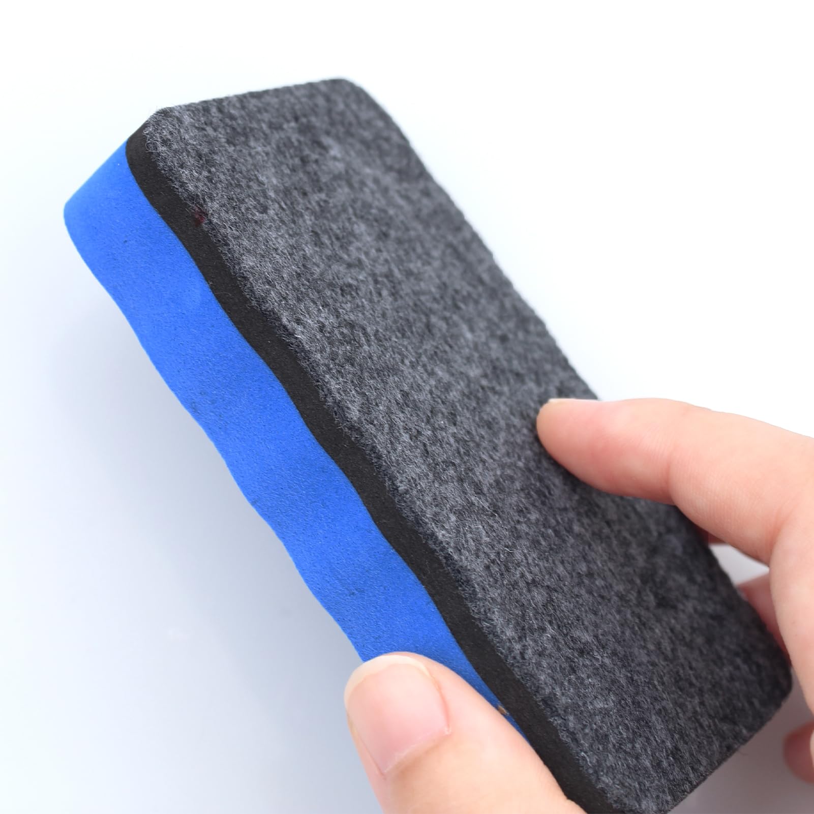 Borrador Pizarra Blanca Magnético, Esponja para Pizarra Blanca, Azul