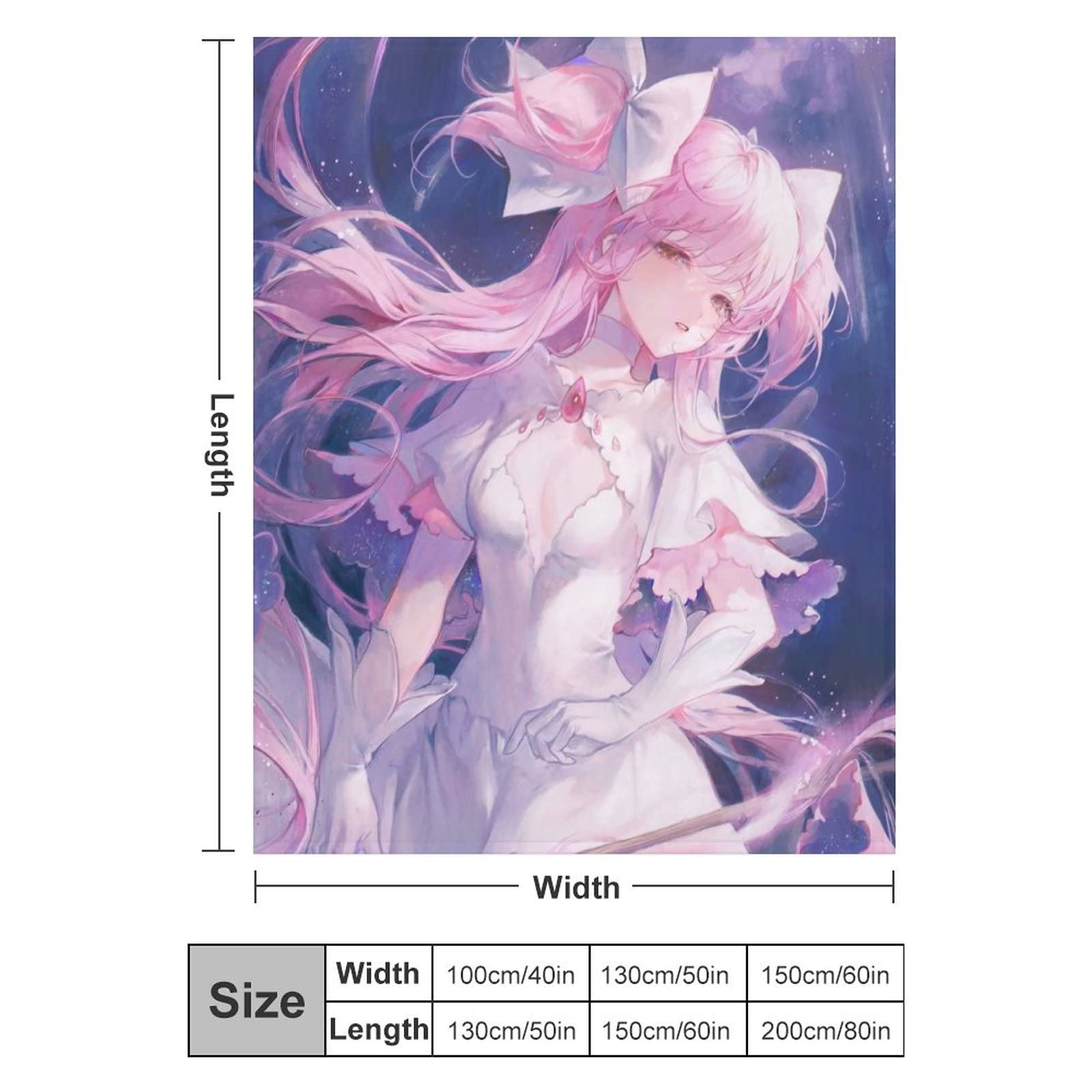 Amazon｜毛布 魔法少女まどか 鹿目まどか まどマギ ブランケット 大判