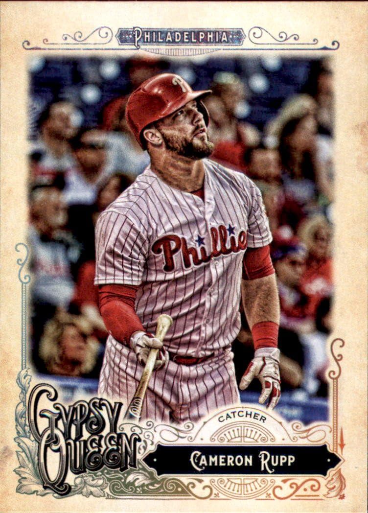 2017 Topps Gypsy Queen #72 Cameron Rupp Philadelphia Phillies Baseball Card