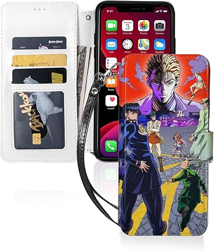 Amazon Jojoジョジョの奇妙な冒険黄金の風 Iphone11 手帳型 キャラクター 可愛い 人気 カード収納 薄型 スタンド機能 家電 カメラ オンライン通販