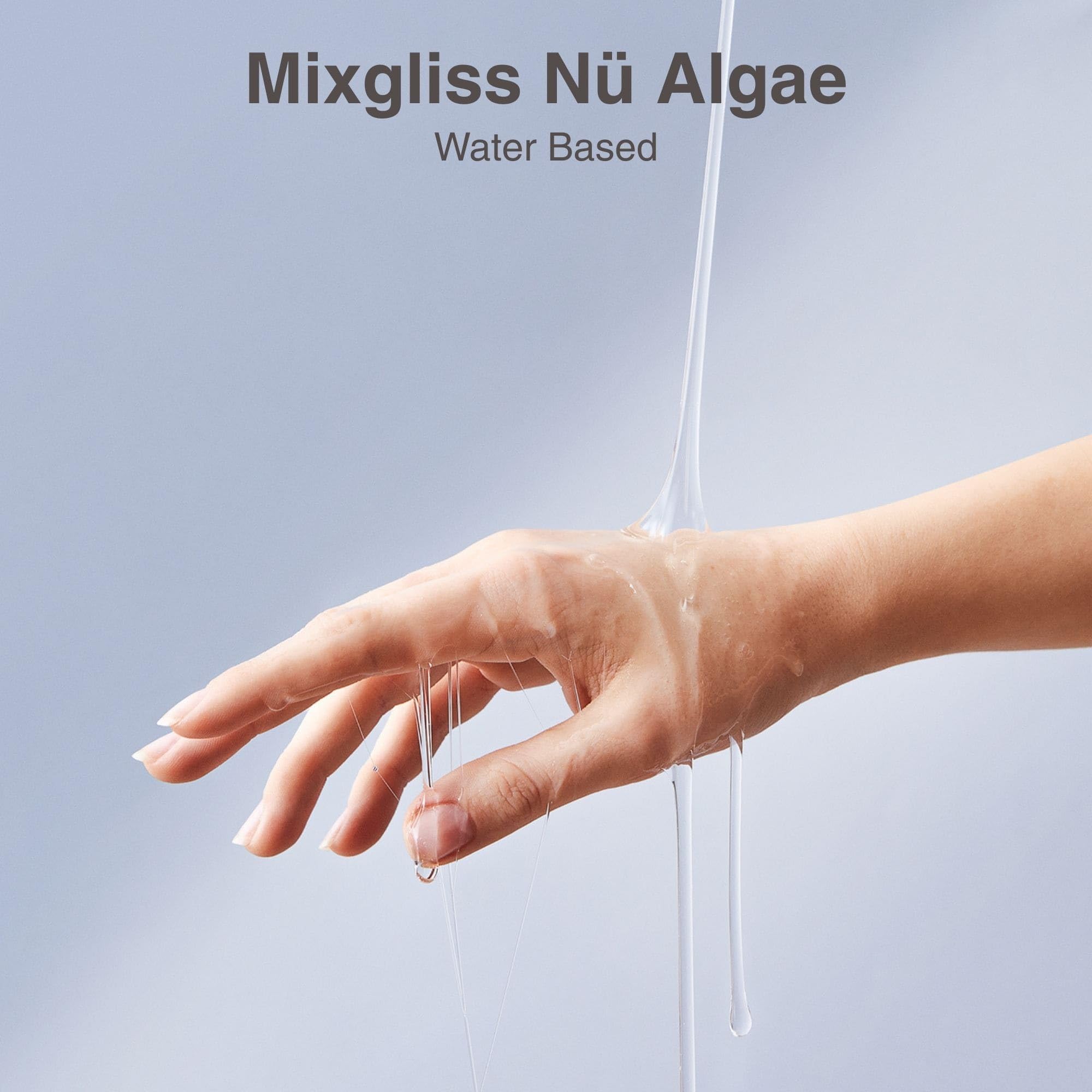 Love to Love Mixgliss Nü Algen 2-in-1 Gleitgel & Massagegel – 98% natürliches wasserbasiertes Intimgleitgel | Japanisches Nuru | Sinnliches erotisches Massagegel für Paare mit Aloe Vera | Vegan