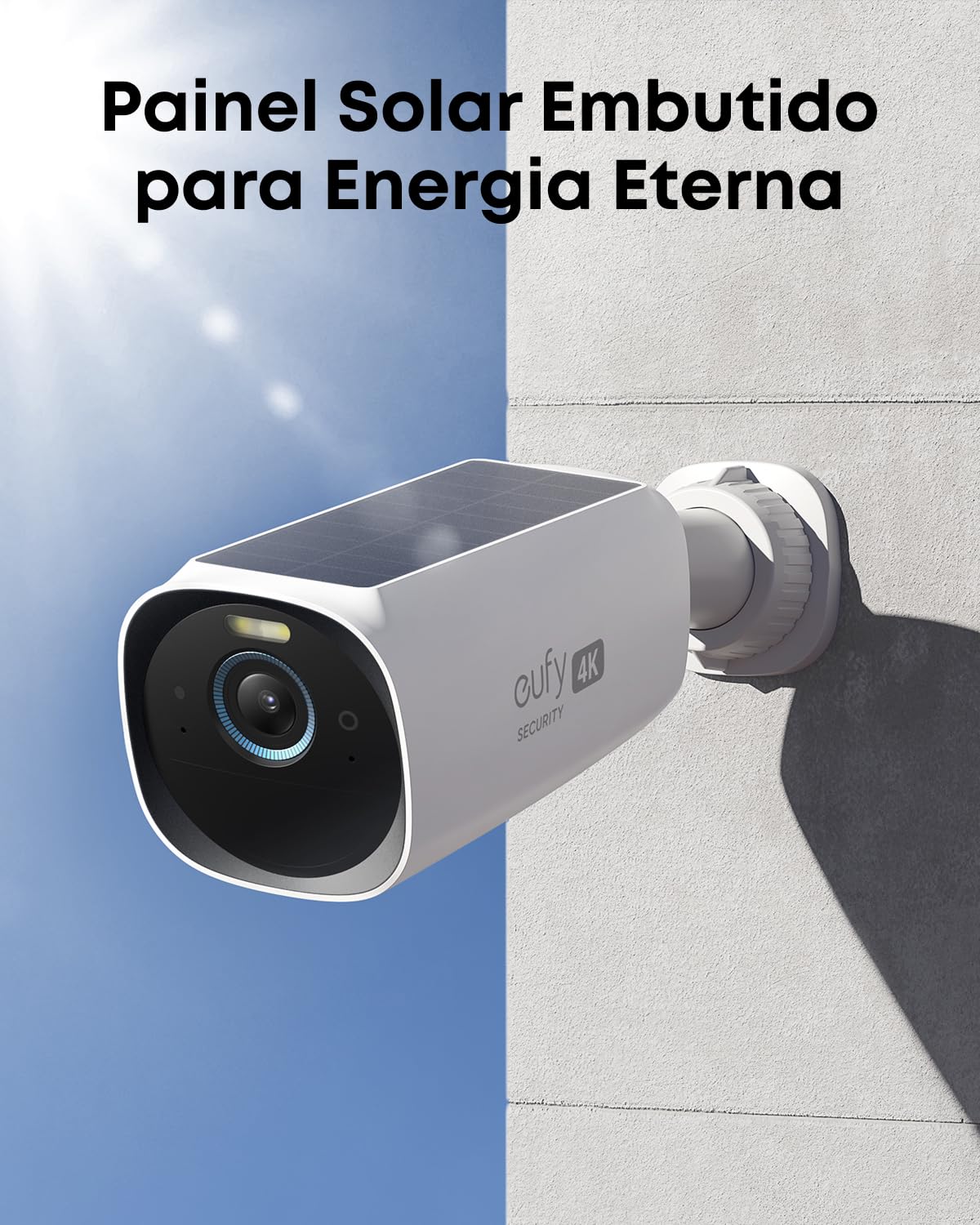 eufy Câmera S330 (eufyCam 3) 2-Cam Kit por anker, Câmera De