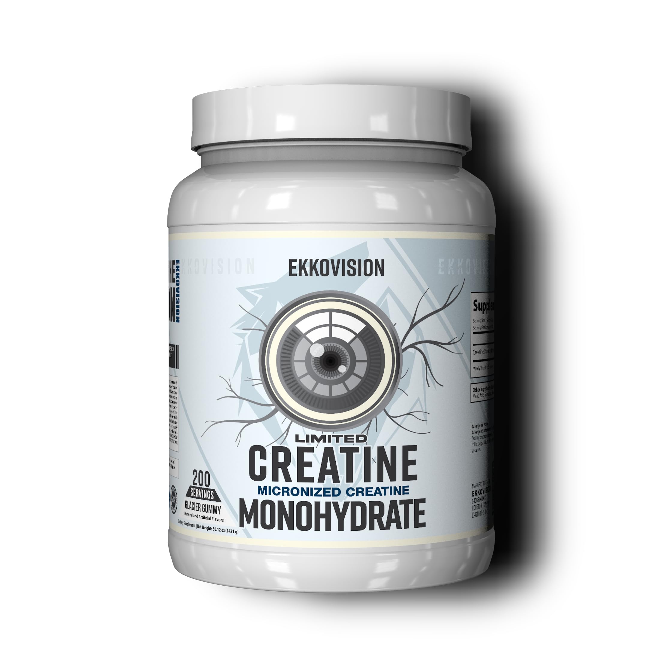 Ekkovision Creatine Monohydrate Powder, Unflavored, 200 Servings — Amazon image 10