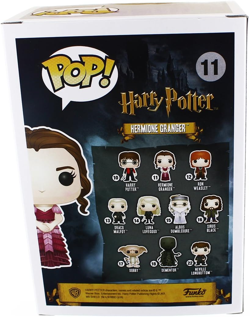 Funko POP Movies: Harry Potter Action Figure - Hermione Granger Yule Ball