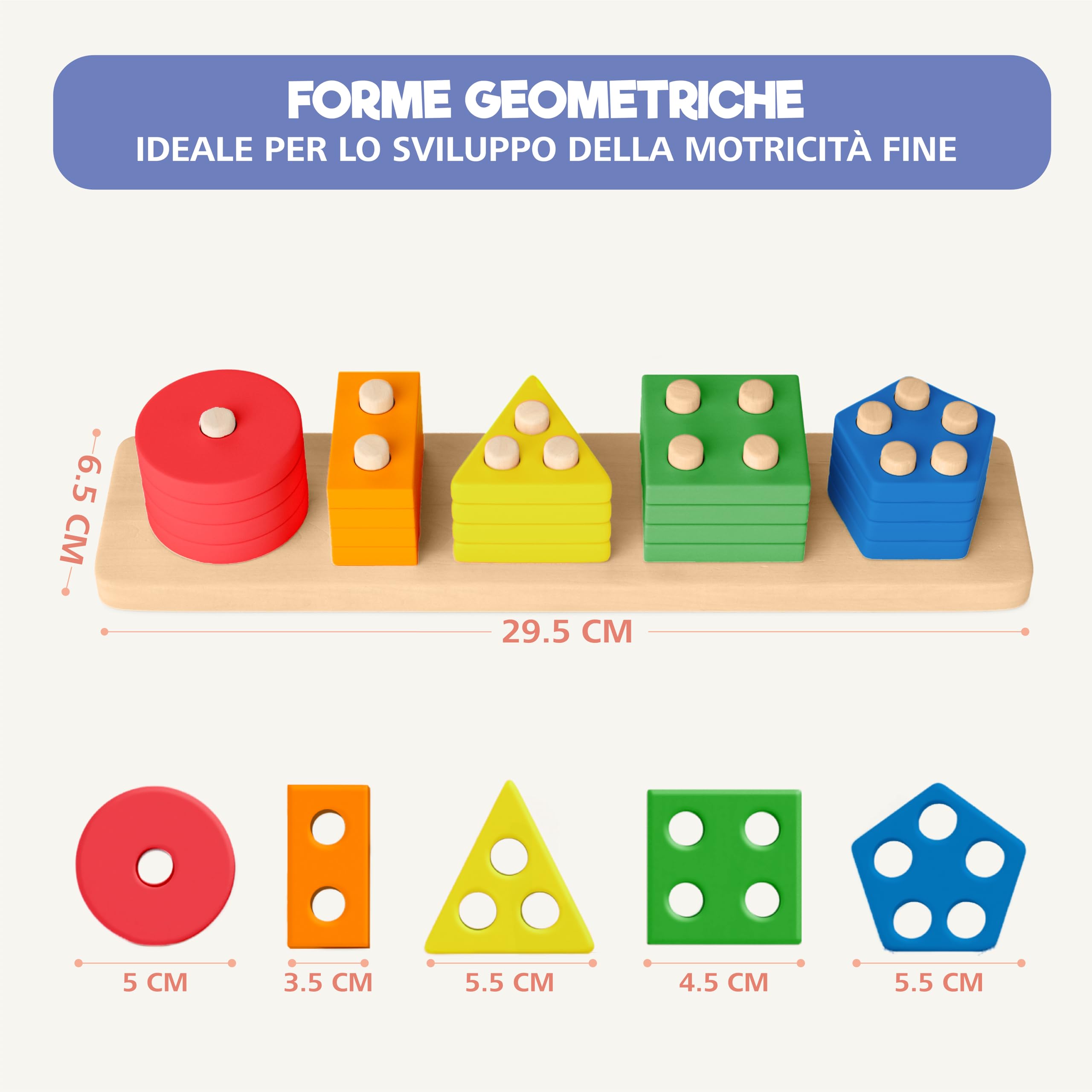 Sweety Fox Giochi Montessori 2 Anni - Giochi di Attività e Sviluppo 1 2 3 Anni - Giochi Bambini 2 Anni