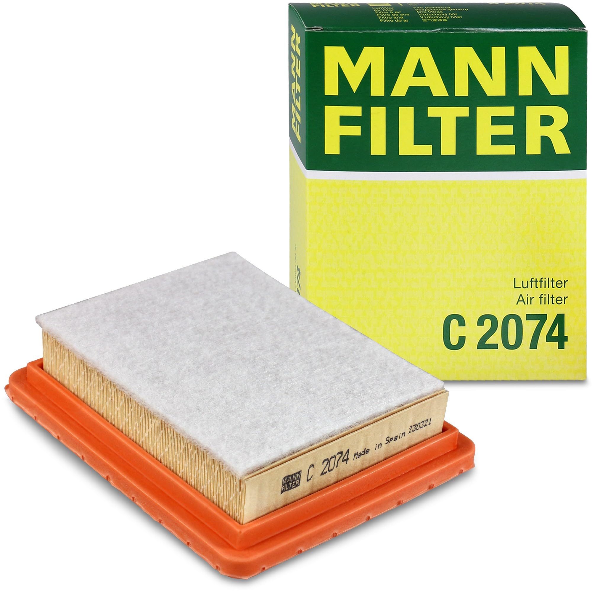 Original Mann-Filter Air Filter C 2074 for Suzuki