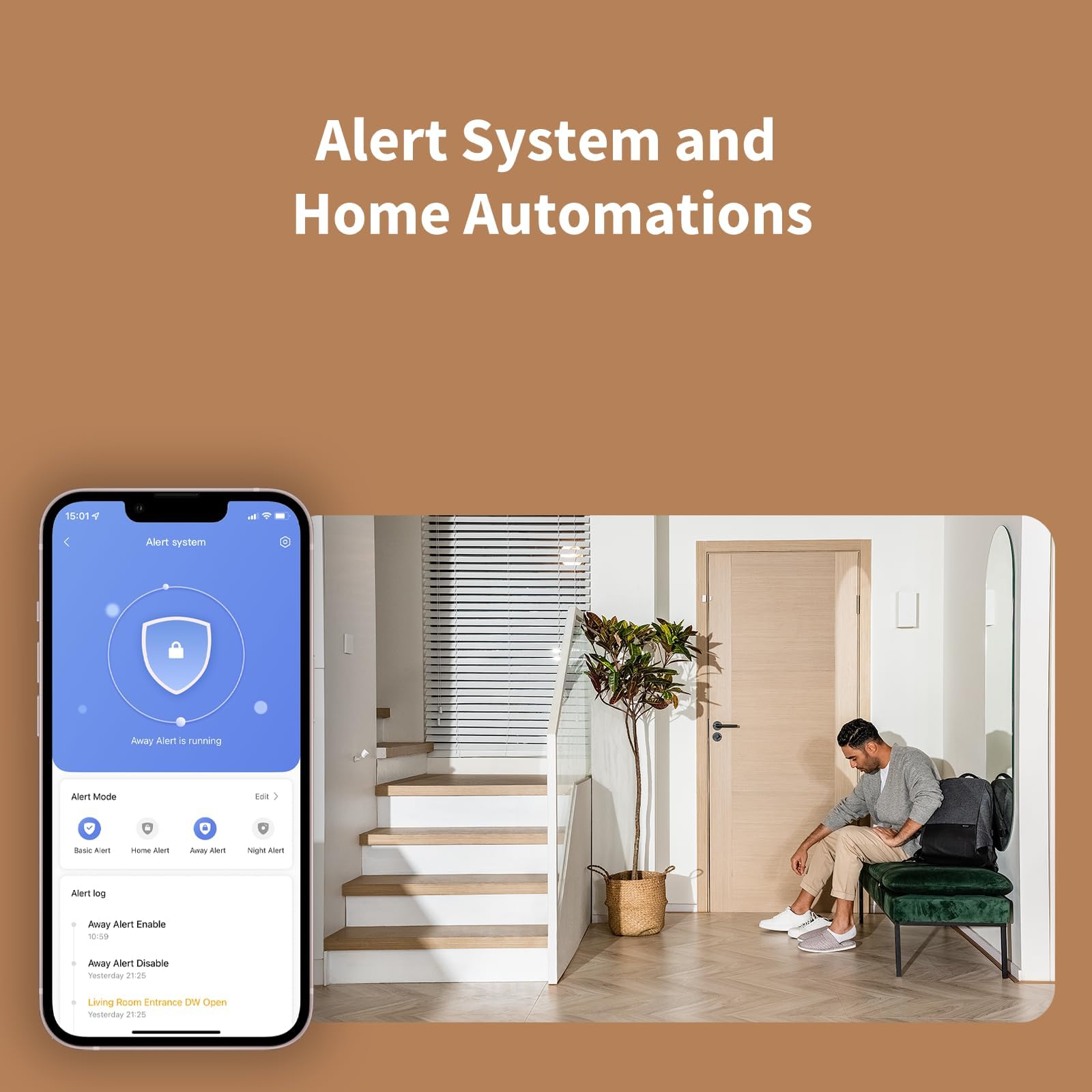 Aqara Zigbee Motion Sensor P1 3 Pack, Smart Motion Detector for Alarm System and Home Automations, 5-Year Battery Life, Pet Friendly, Compatible with HomeKit, Alexa, HomeKit, IFTTT, Requires Aqara Hub