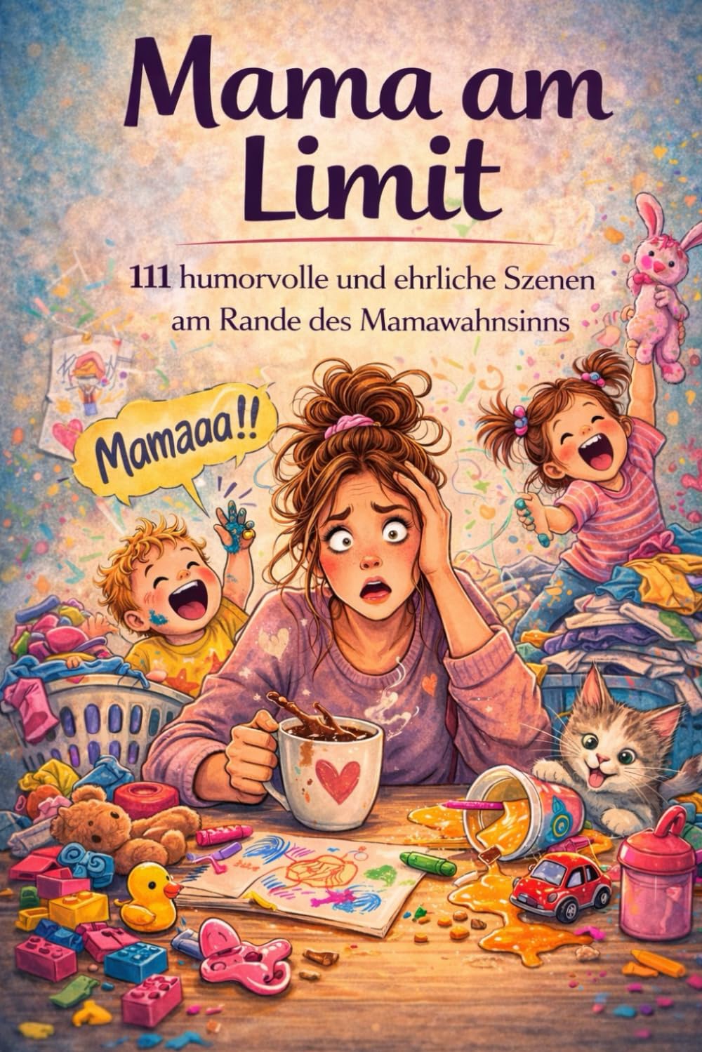 Mama am Limit: 111 humorvolle und ehrliche Szenen am Rande des Mamawahnsinns – Das lustige Buch für gestresste Mütter