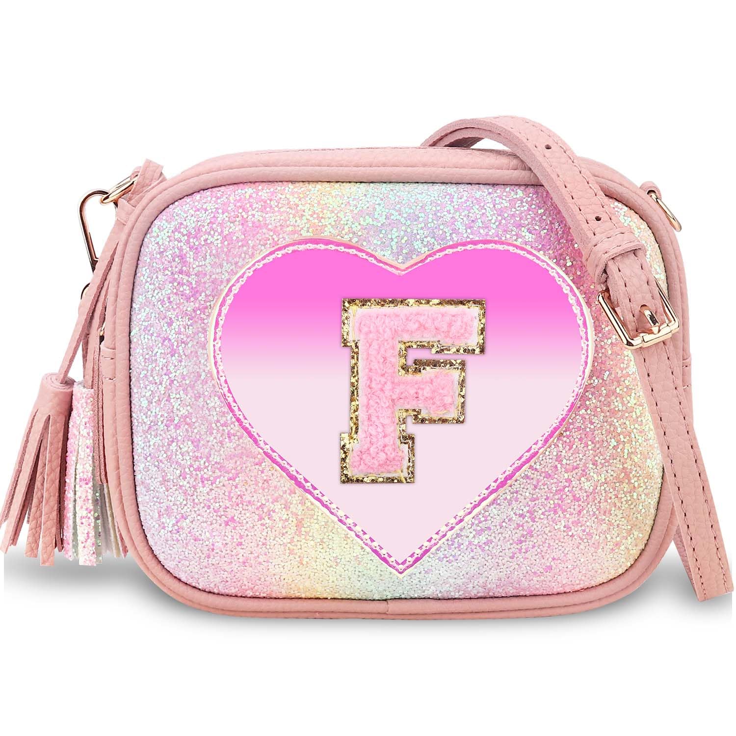 Purse Gifts for Little Girls - Kids Heart Purse Cute Crossbody Bag Teens Girls Birthday Gift