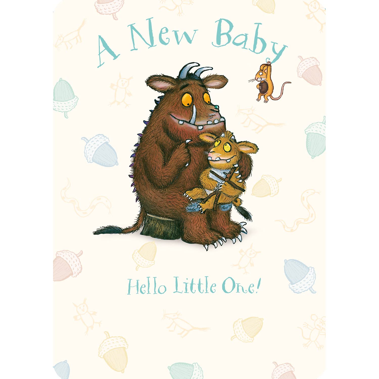 The Gruffalo GR001 Biglietto di auguri per compleanno Age 1