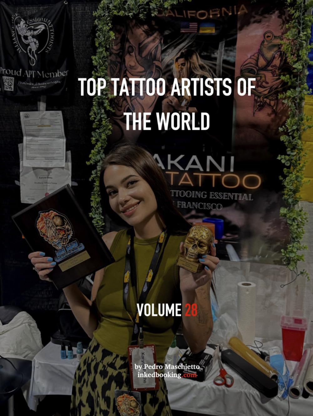 Livre Top Tattoo Artists of The World Volume 28 anthologie de tatouage